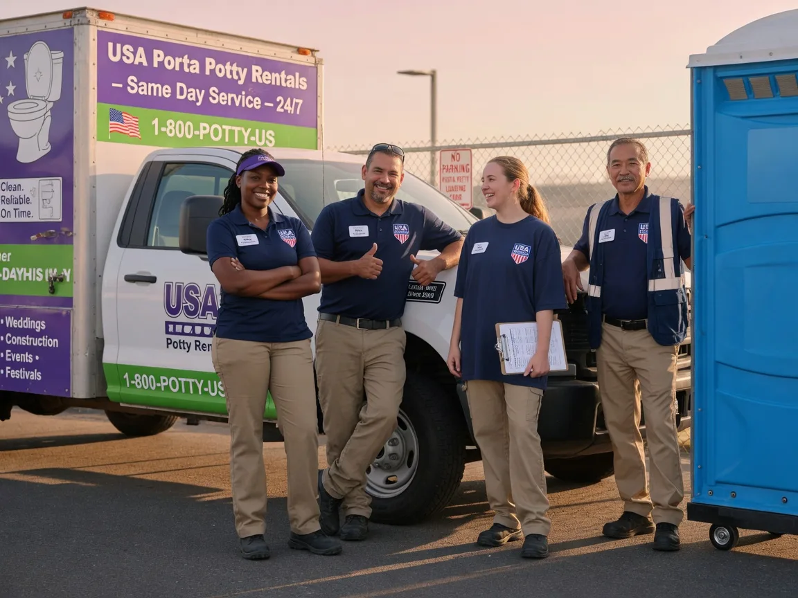 Porta Potty Rental company in Brussels, WI